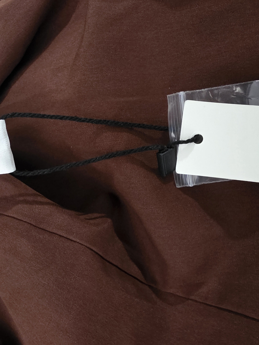 Commense Brown Asymmetrical Pleated Midi Skirt - Picture 5 of 8